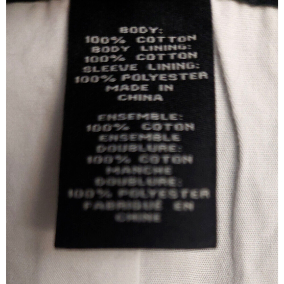 Marc by Marc Jacobs Mens Black Lined Cotton Blazer Suit Jacket Sz Small - Picture 16 of 16